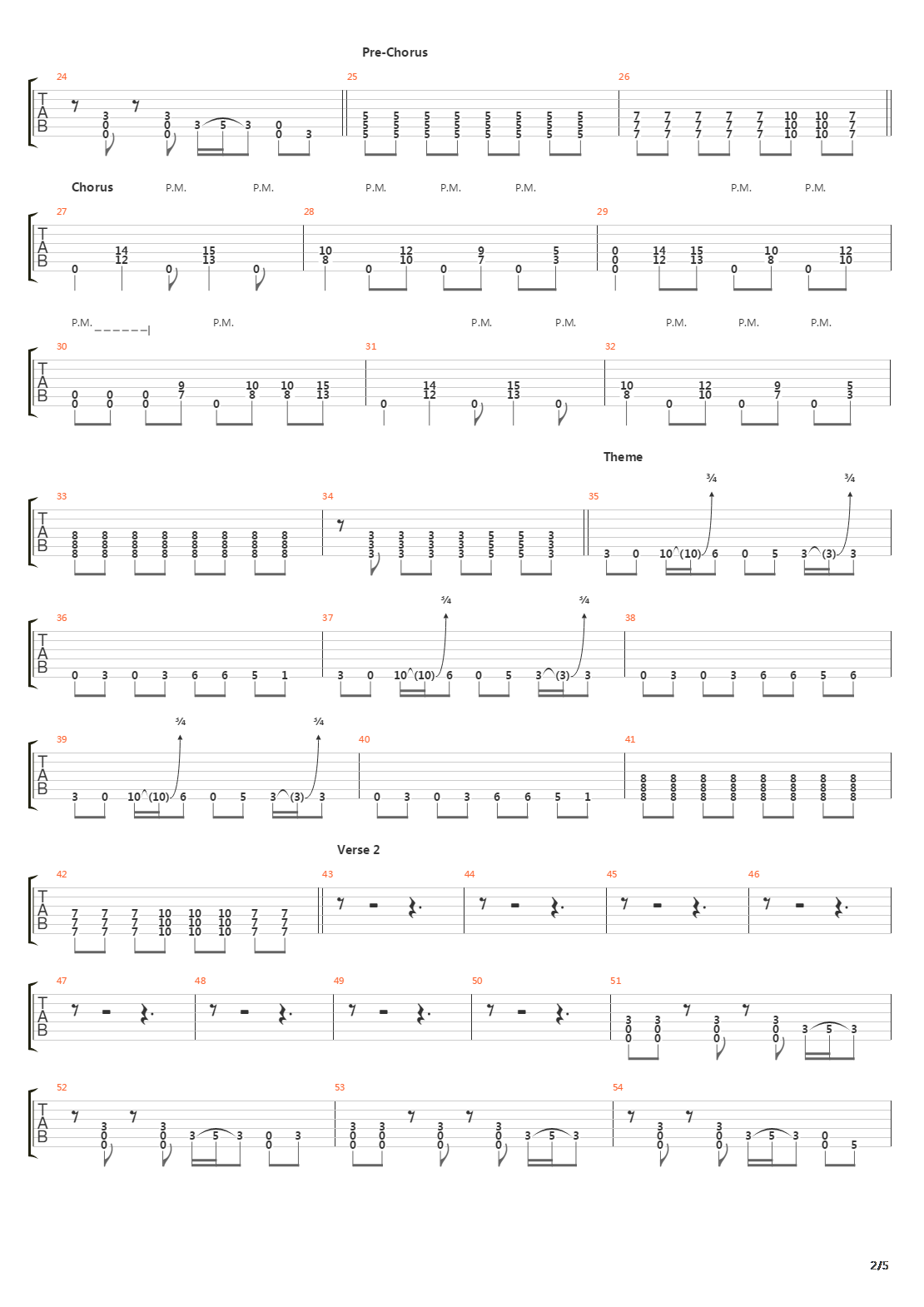 Facade吉他谱