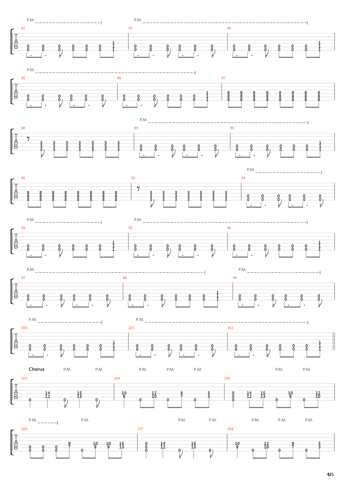 Facade吉他谱