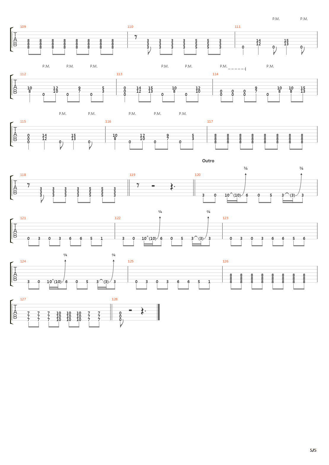 Facade吉他谱