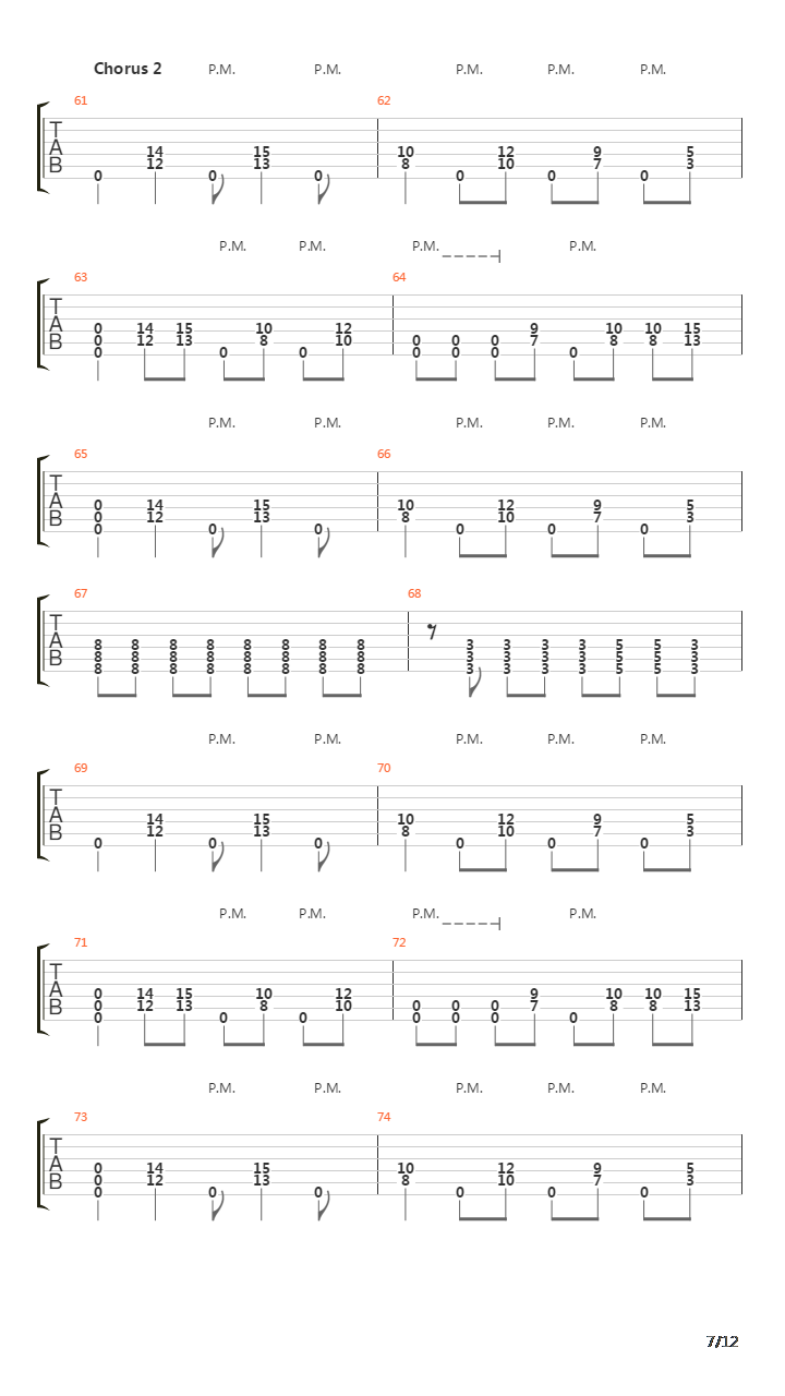 Facade吉他谱