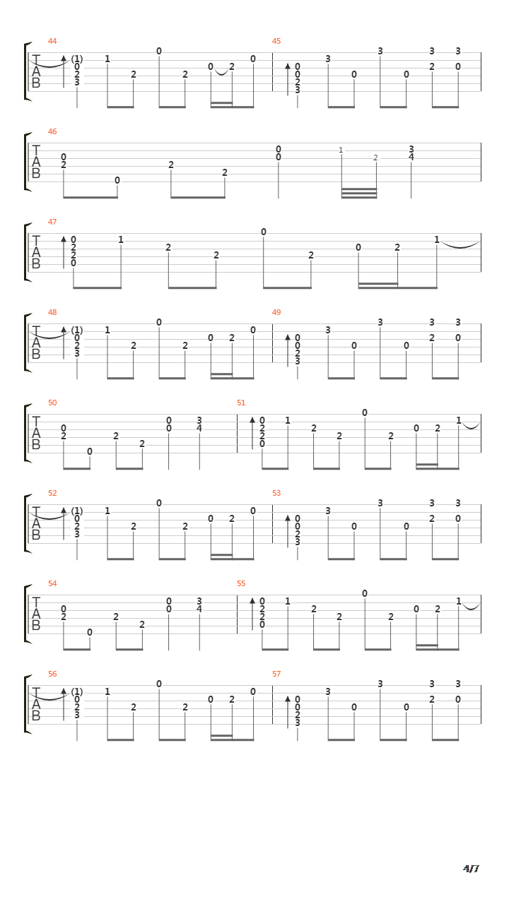 Fade To Black吉他谱