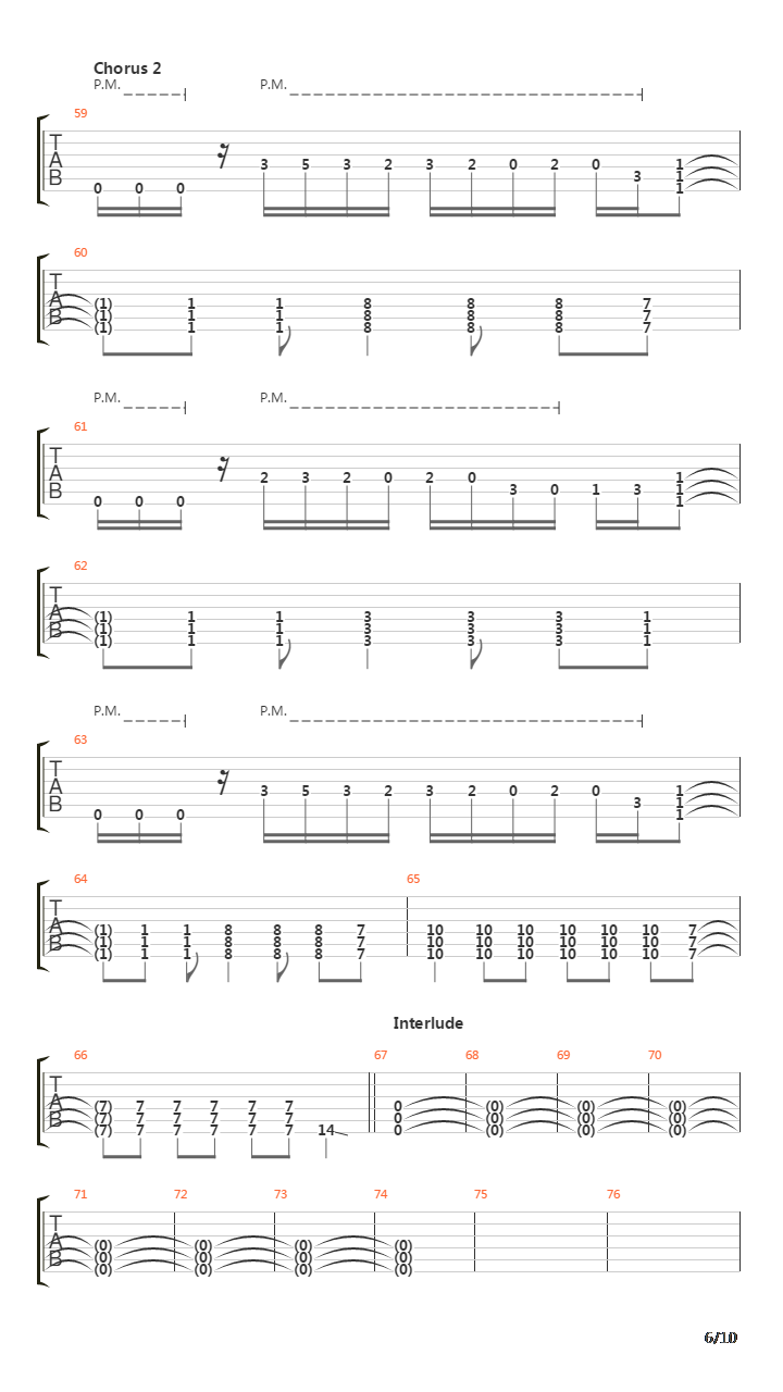 Mine吉他谱