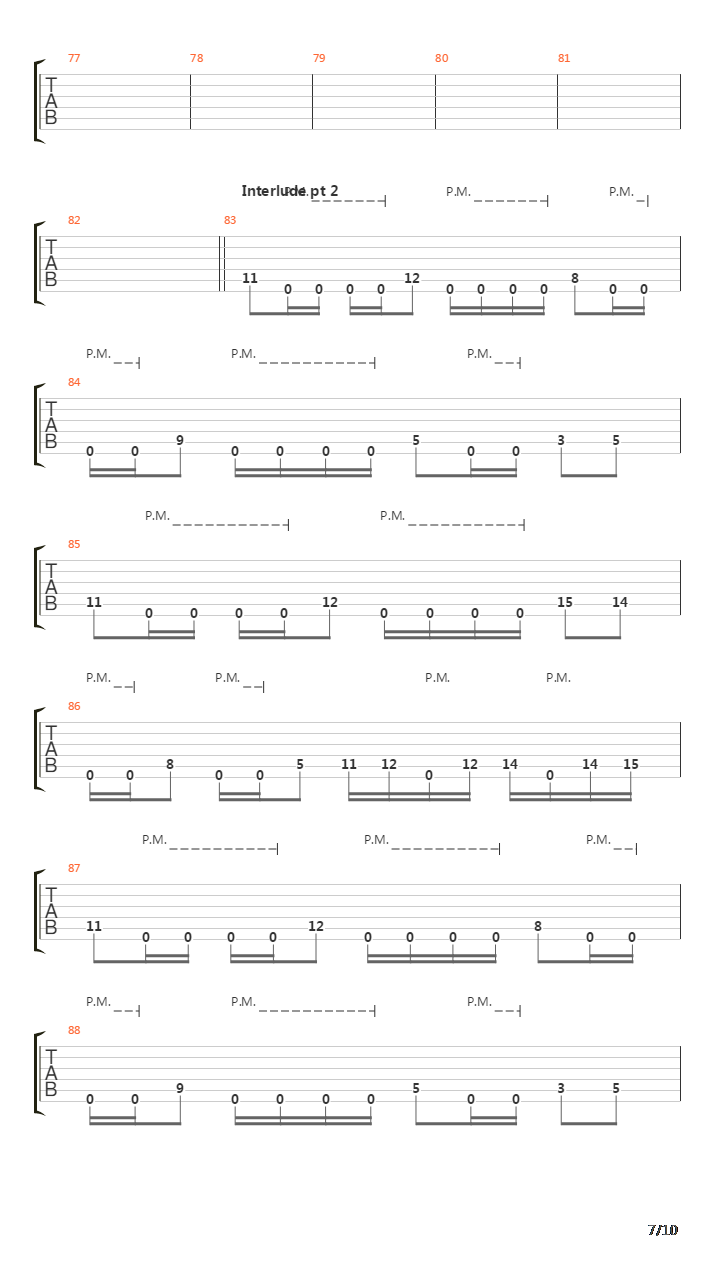 Mine吉他谱