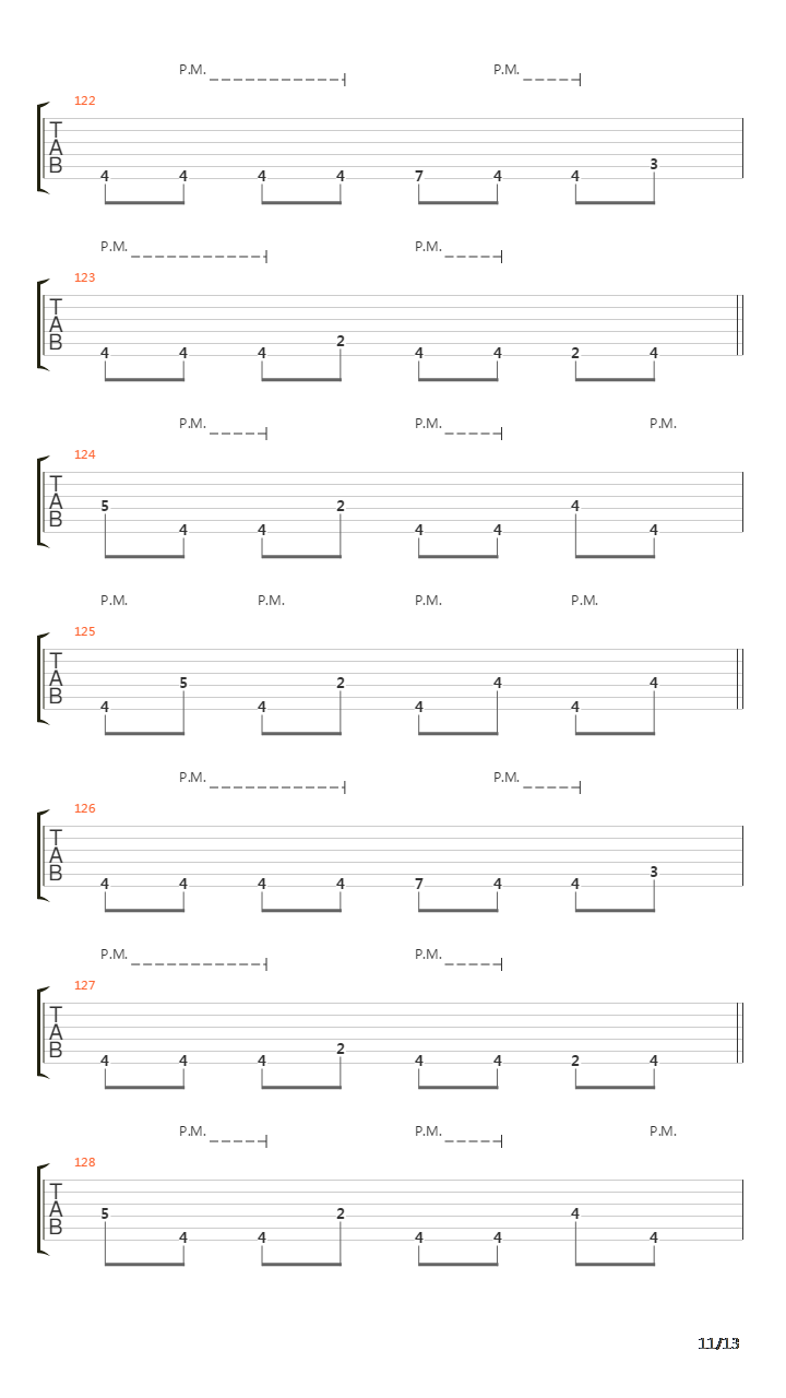 Run吉他谱