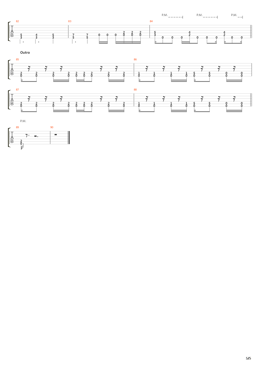 The Animal吉他谱