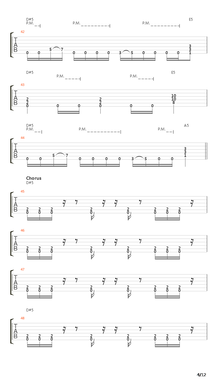 The Game吉他谱