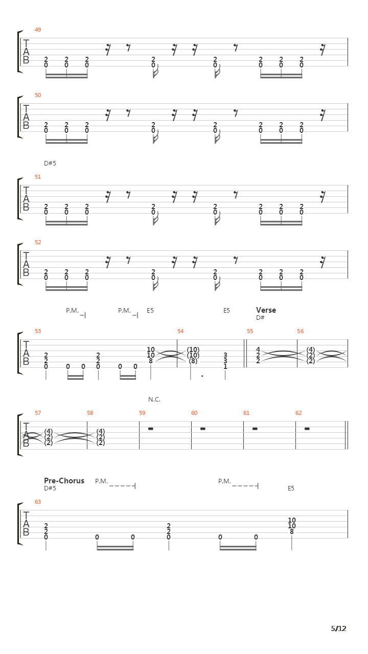 The Game吉他谱