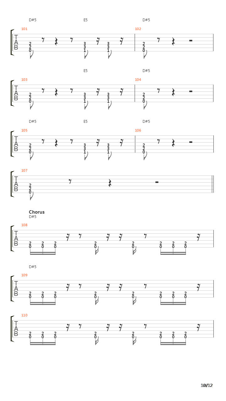 The Game吉他谱