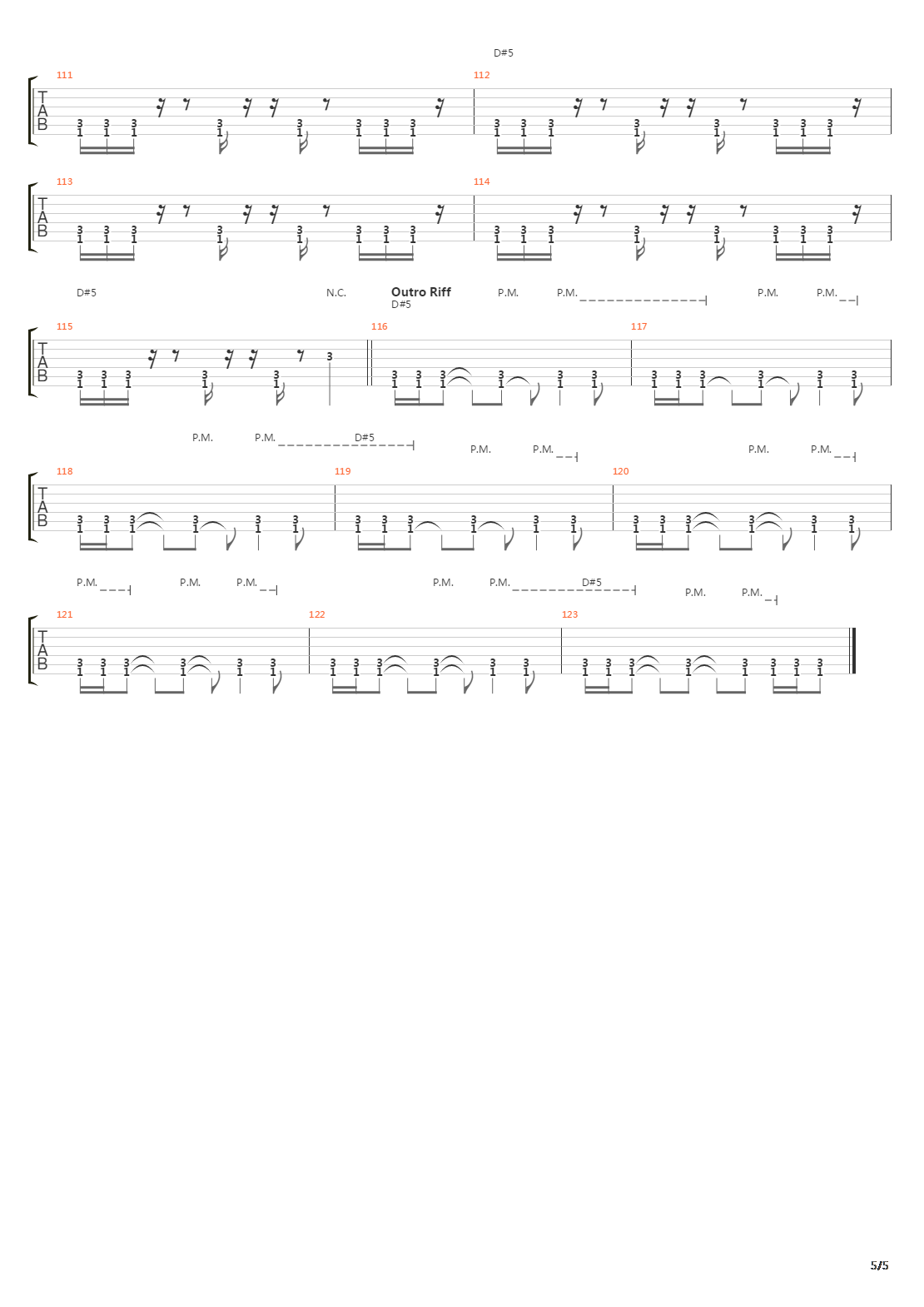 The Game吉他谱