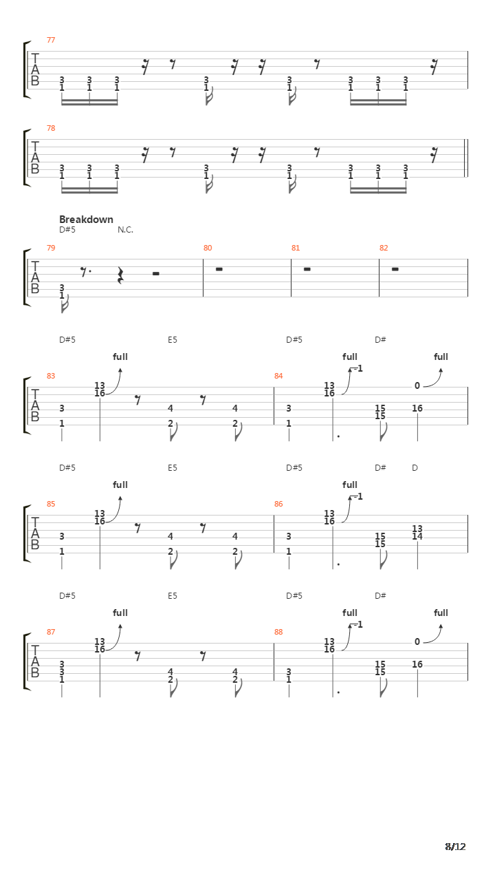 The Game吉他谱