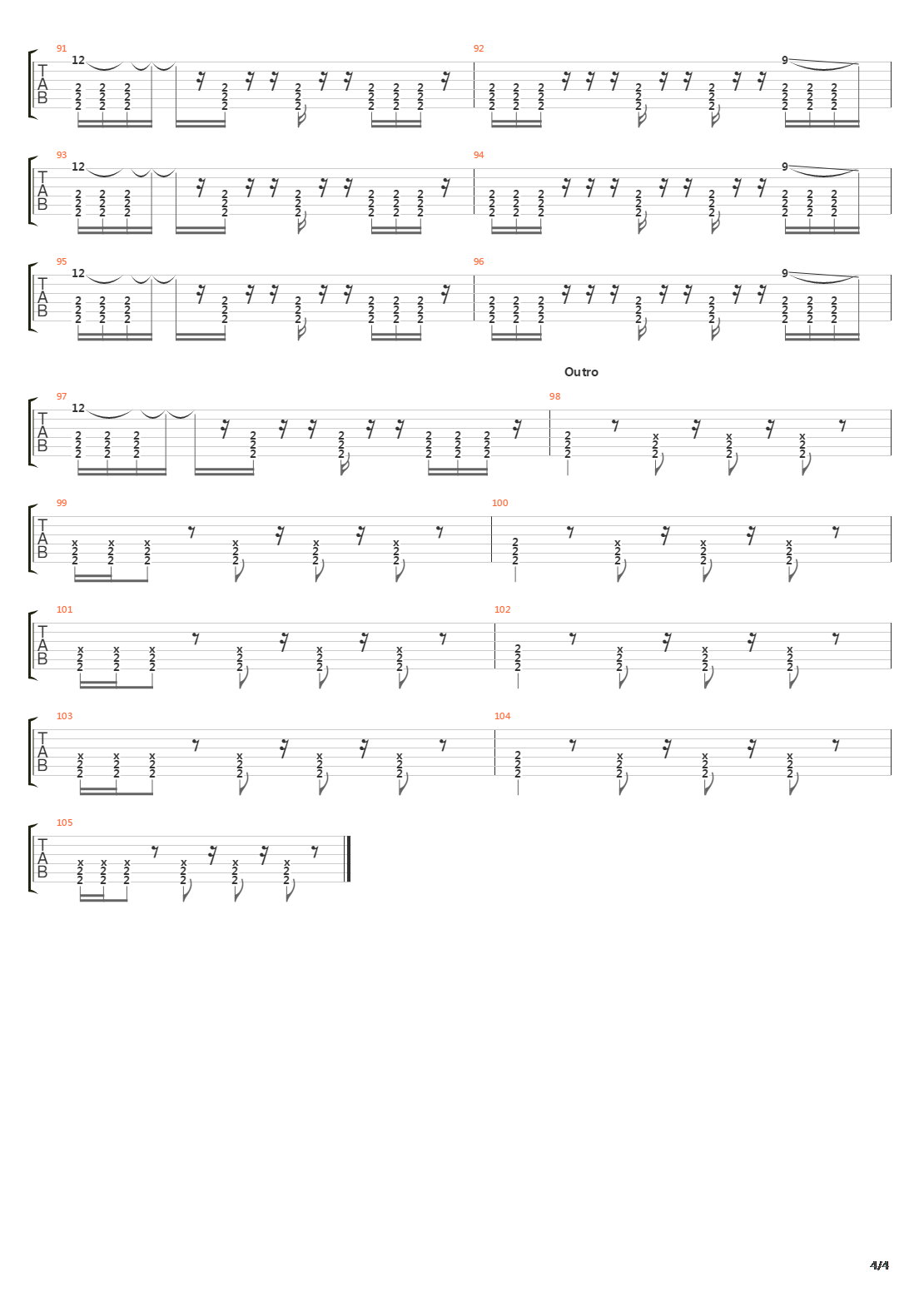 The Game吉他谱