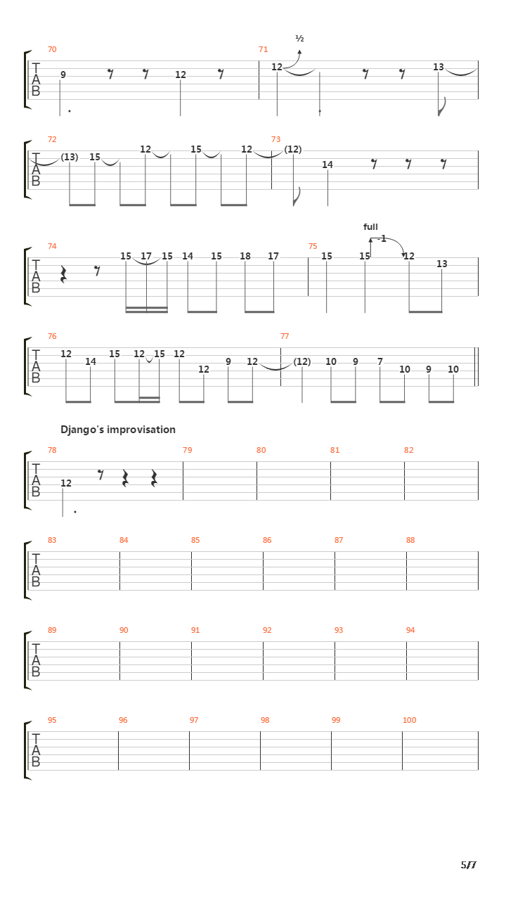 Echoes Of France吉他谱