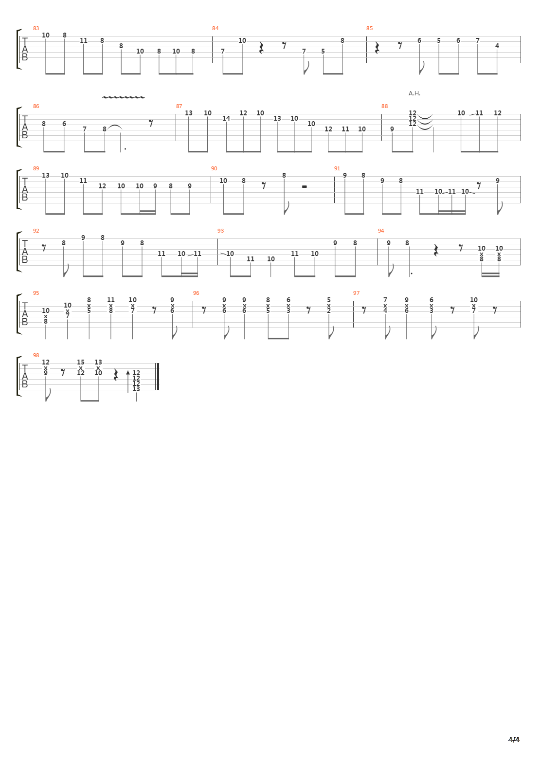 Honeysuckle Rose吉他谱