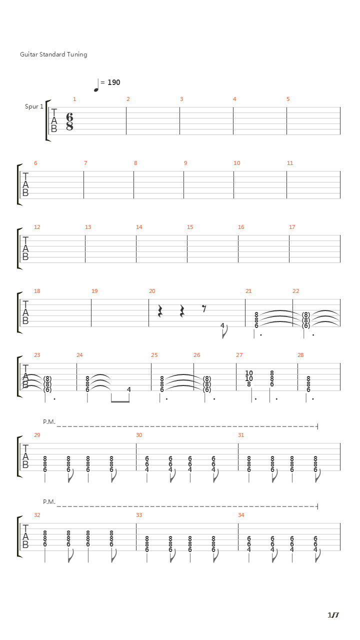 Spicy Mchaggis Jig吉他谱