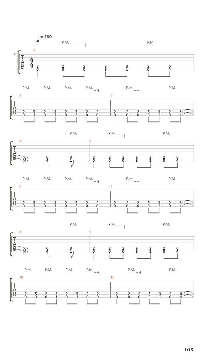 In The Trenches吉他谱