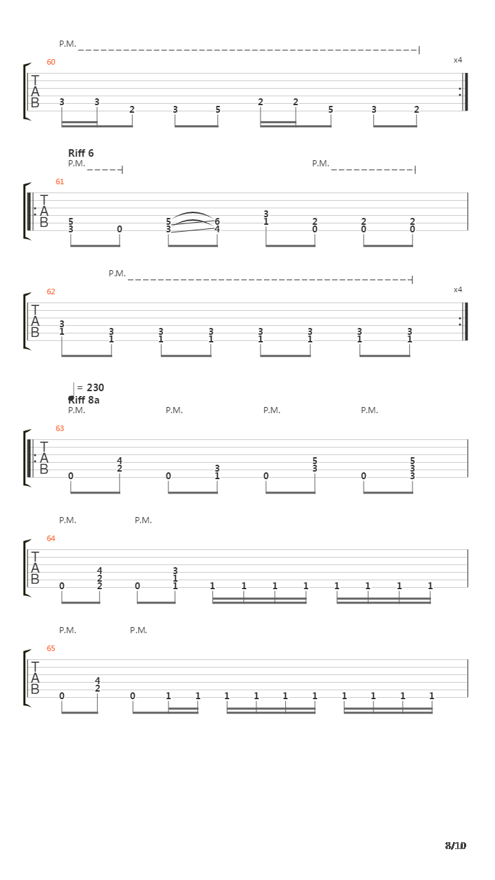 Raping The System吉他谱