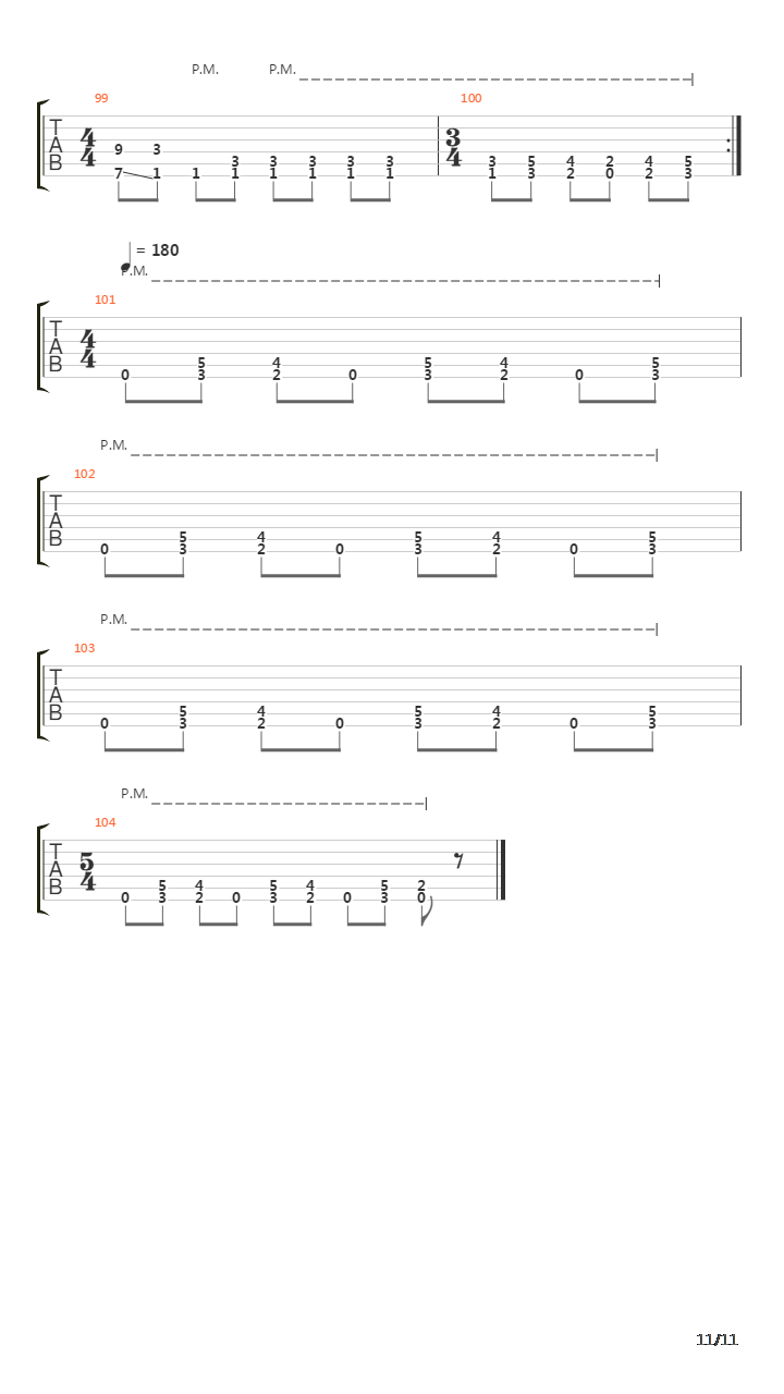 Sheperds Commandment吉他谱