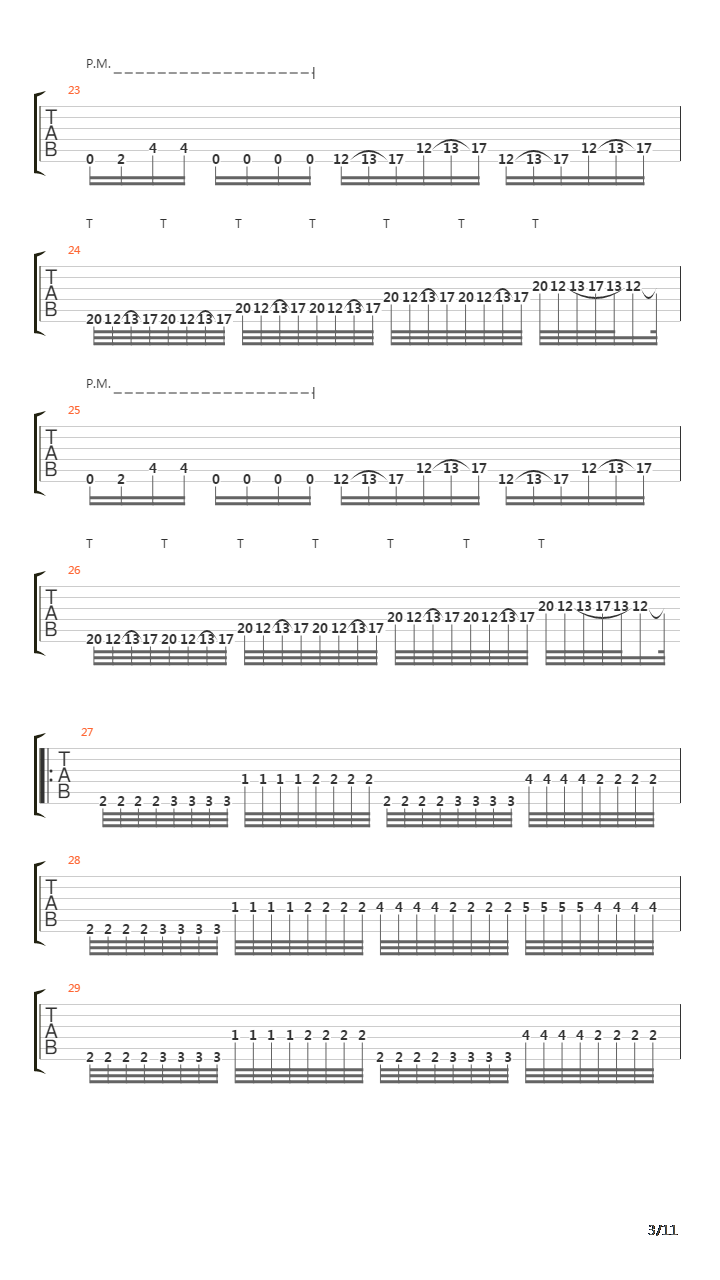 Sheperds Commandment吉他谱