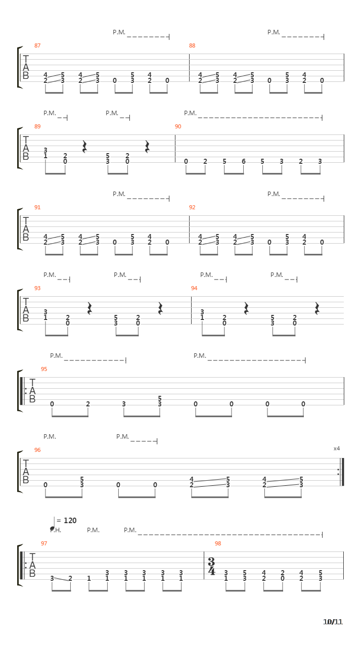 Sheperds Commandment吉他谱