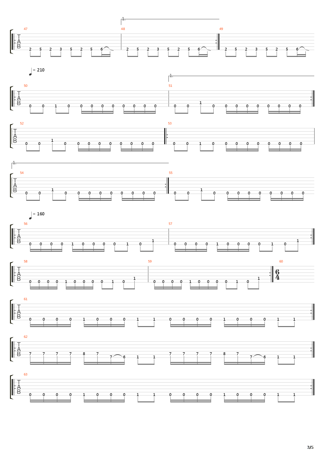 Streaks Of Blood吉他谱