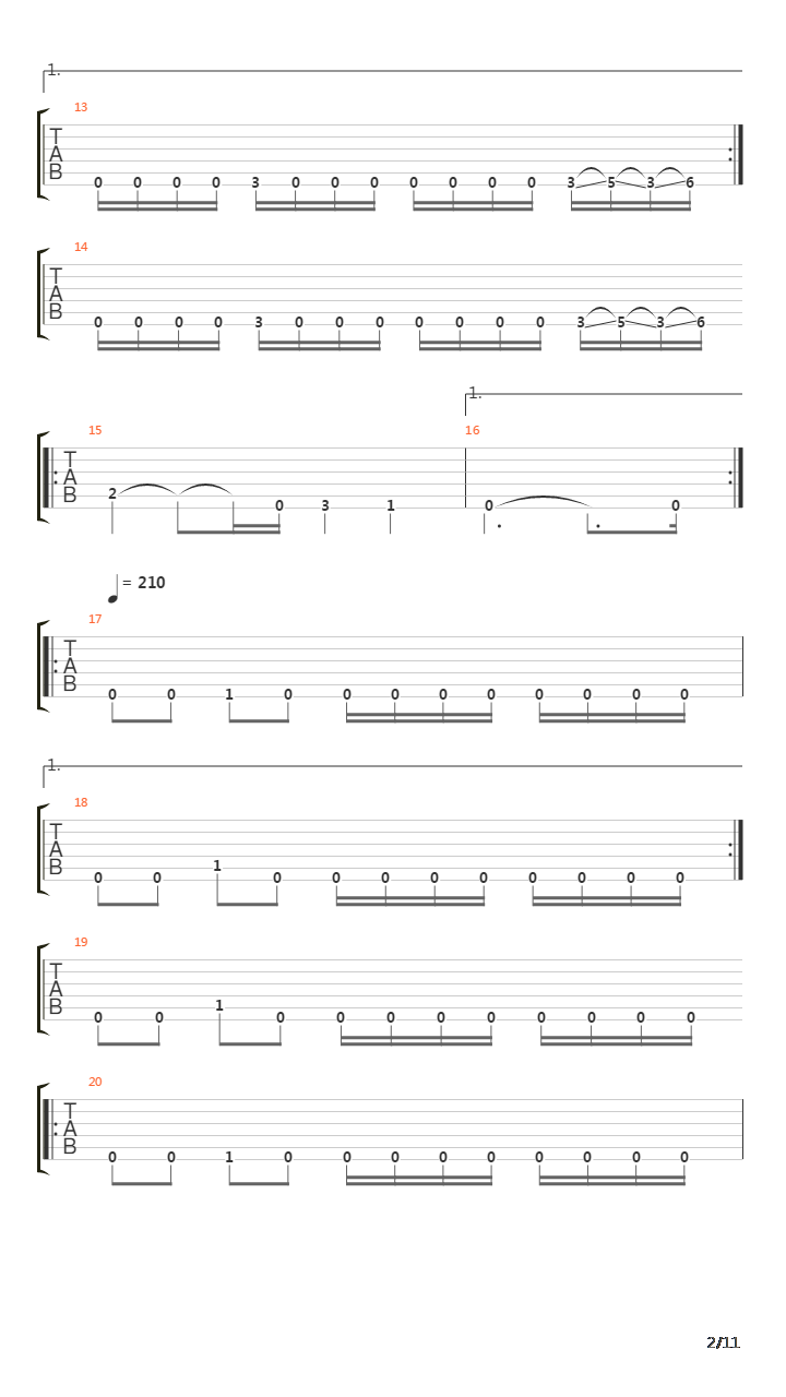 Streaks Of Blood吉他谱