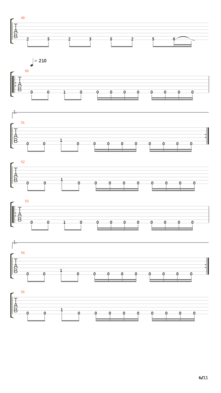 Streaks Of Blood吉他谱