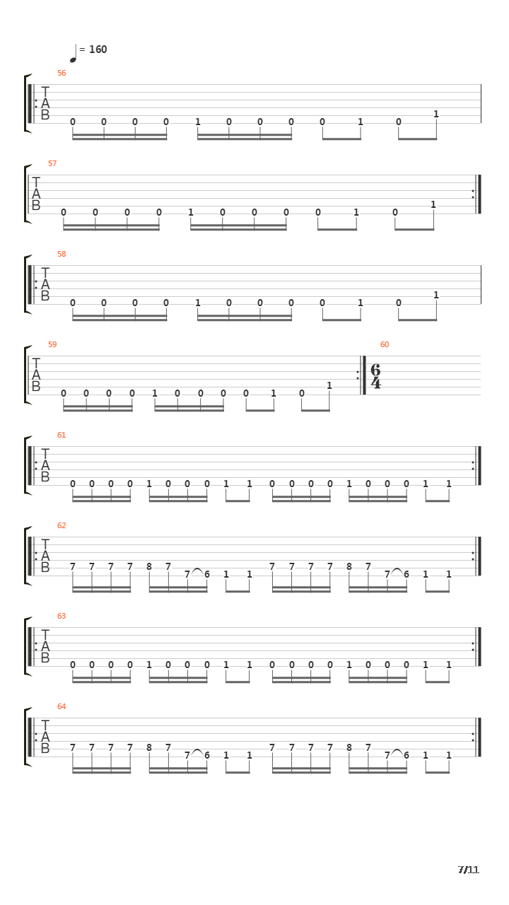 Streaks Of Blood吉他谱