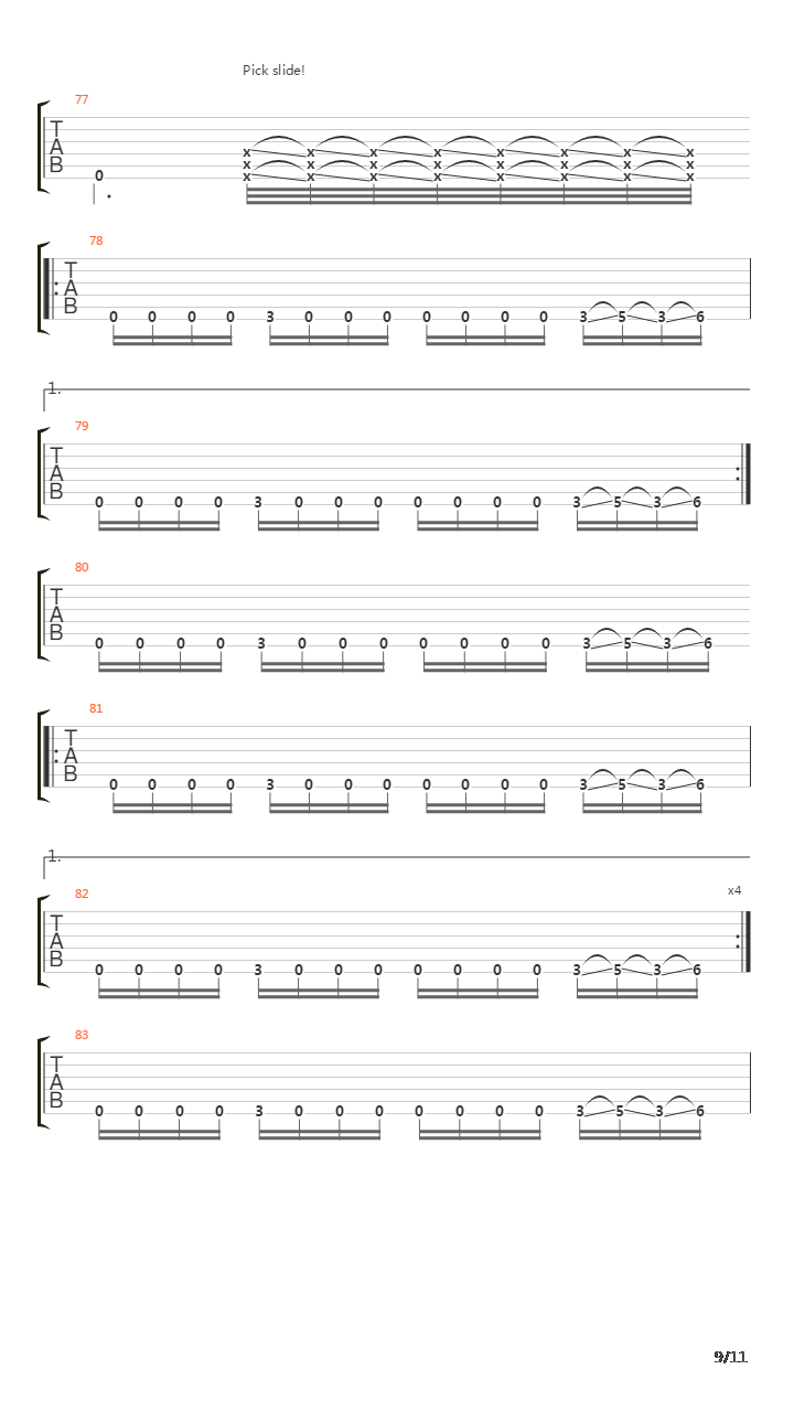 Streaks Of Blood吉他谱