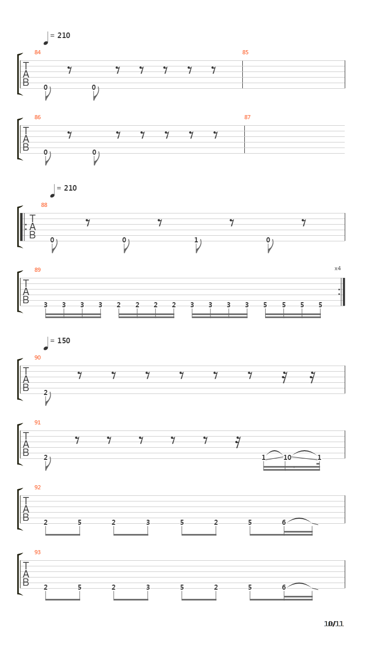 Streaks Of Blood吉他谱