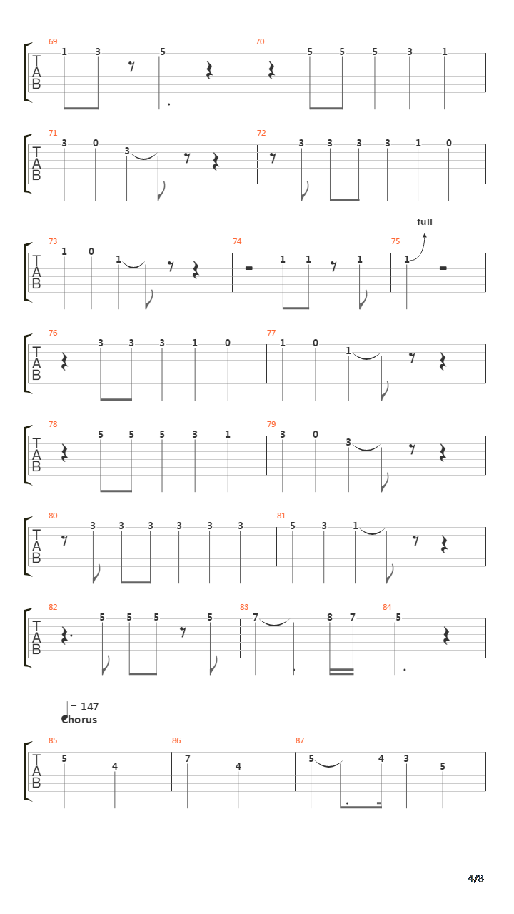 Hymn吉他谱