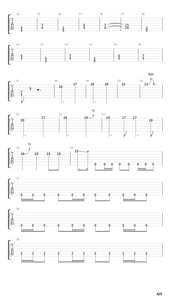 The Headless Game吉他谱