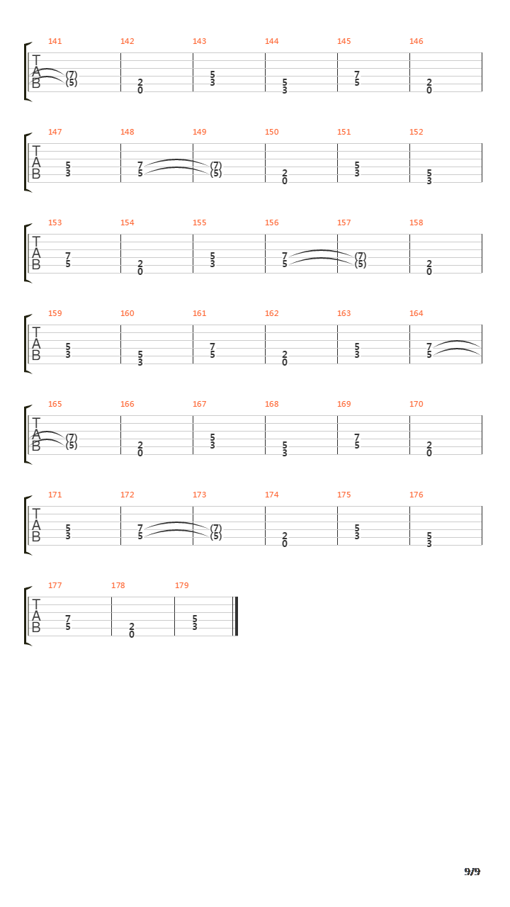 The Headless Game吉他谱