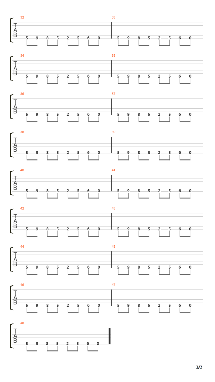 Stolen吉他谱