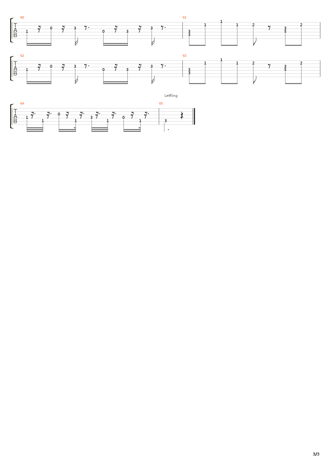 Novocaine For The Soul吉他谱