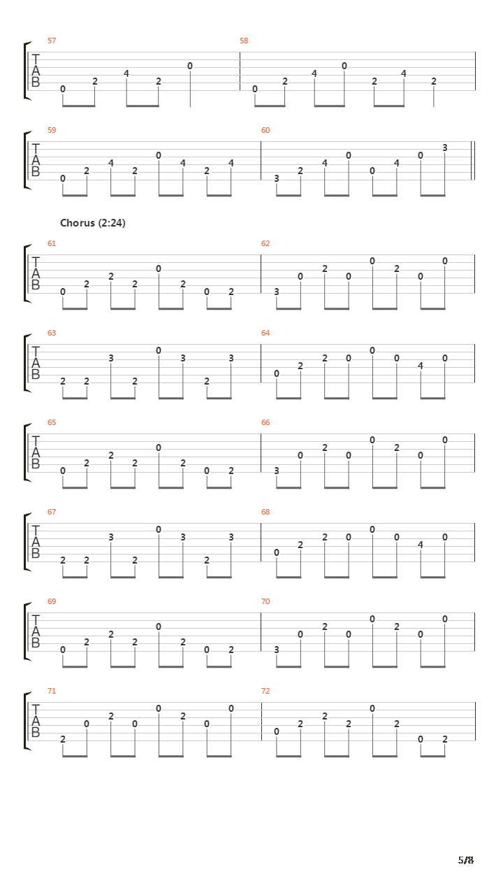 Chasing The Dragon吉他谱