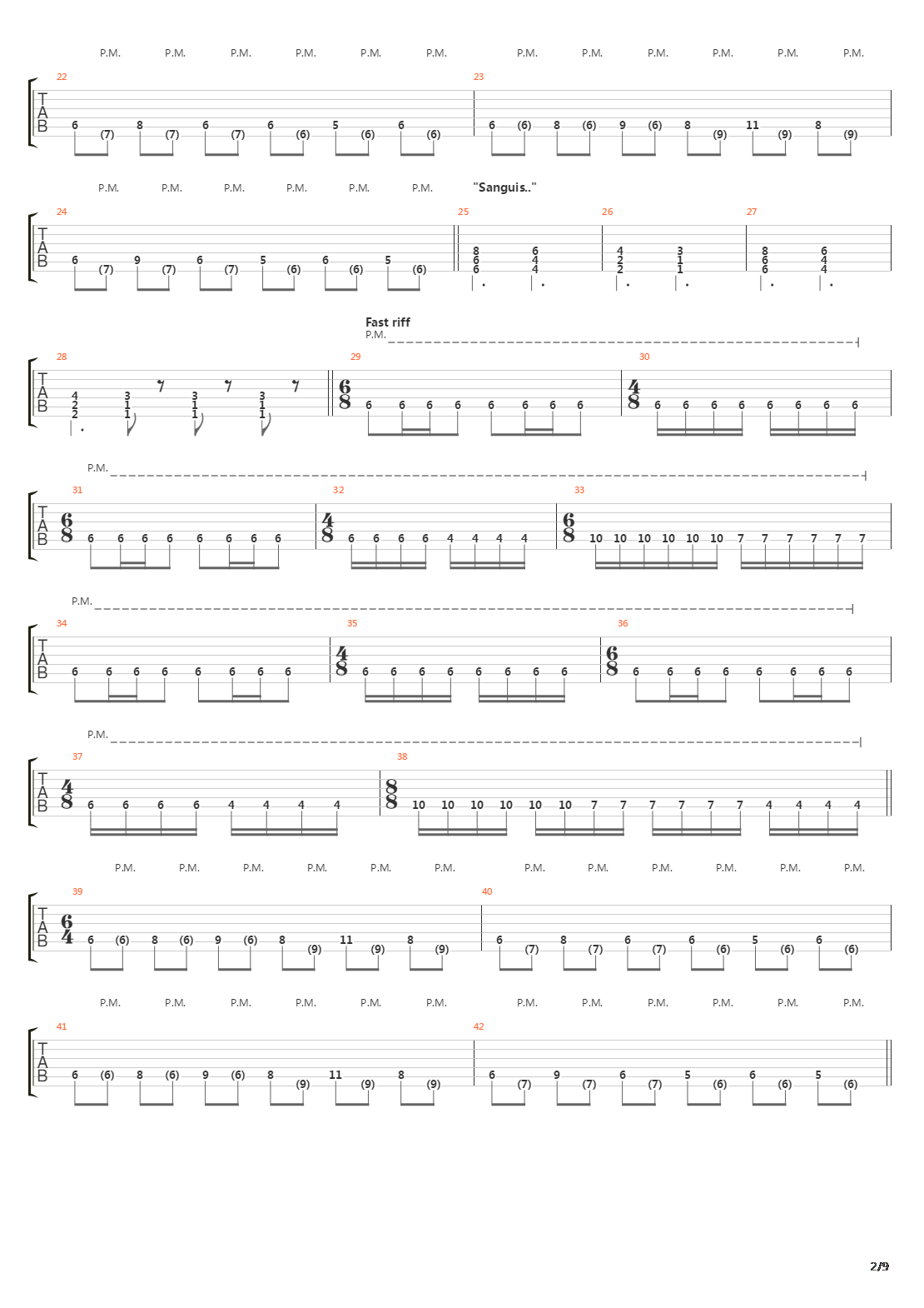 Facade Of Reality吉他谱