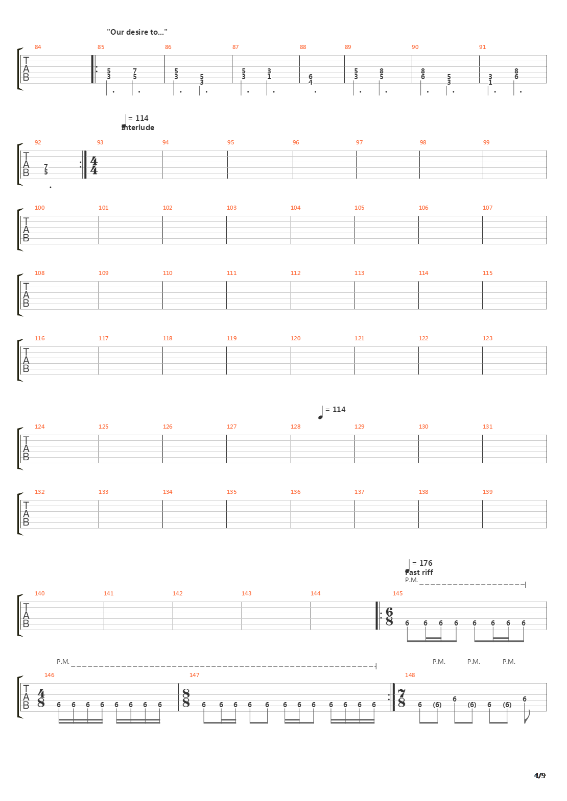 Facade Of Reality吉他谱