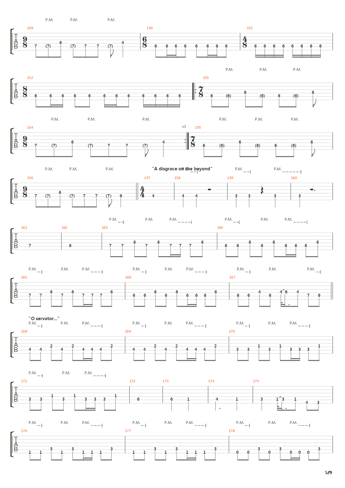 Facade Of Reality吉他谱