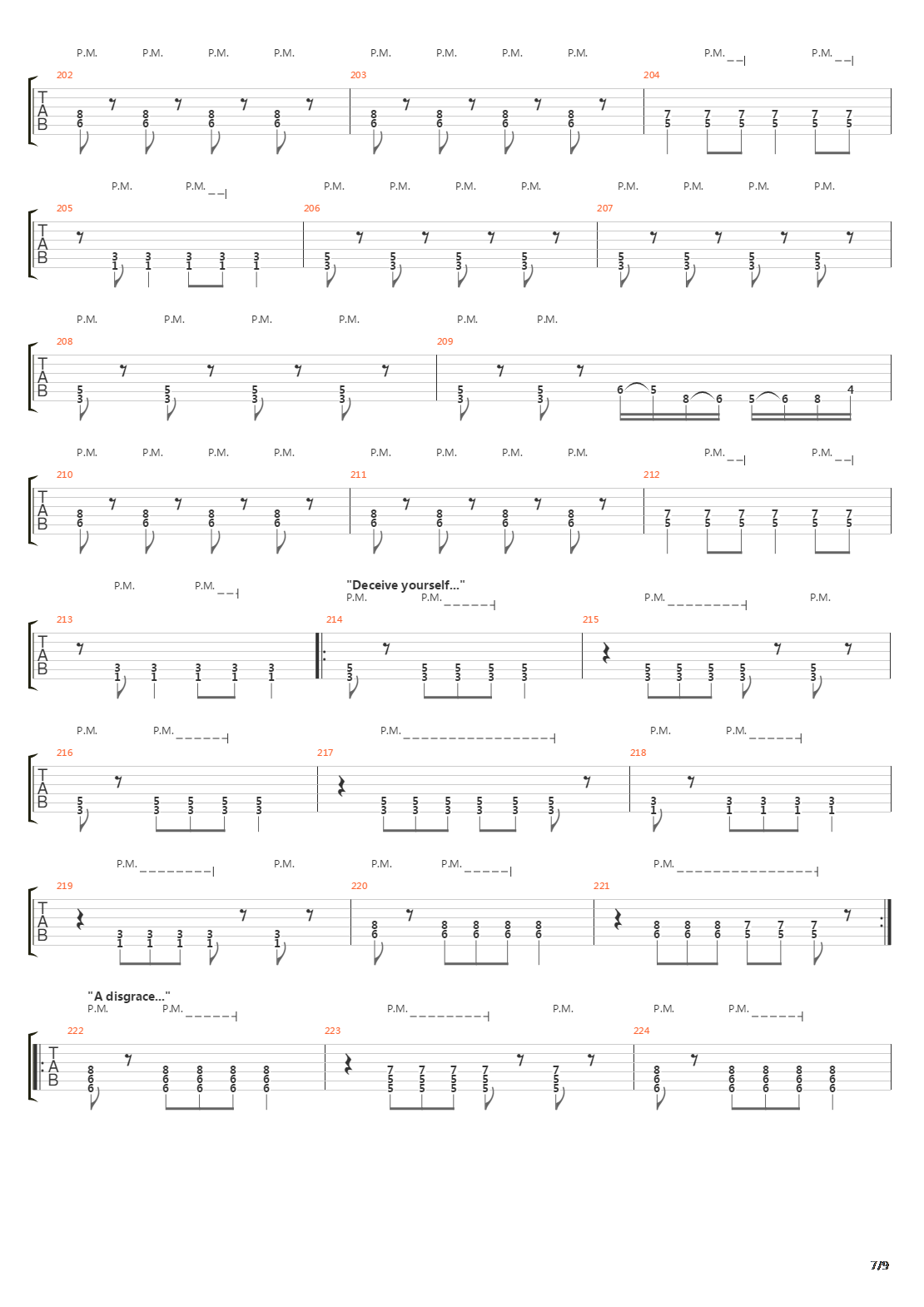 Facade Of Reality吉他谱