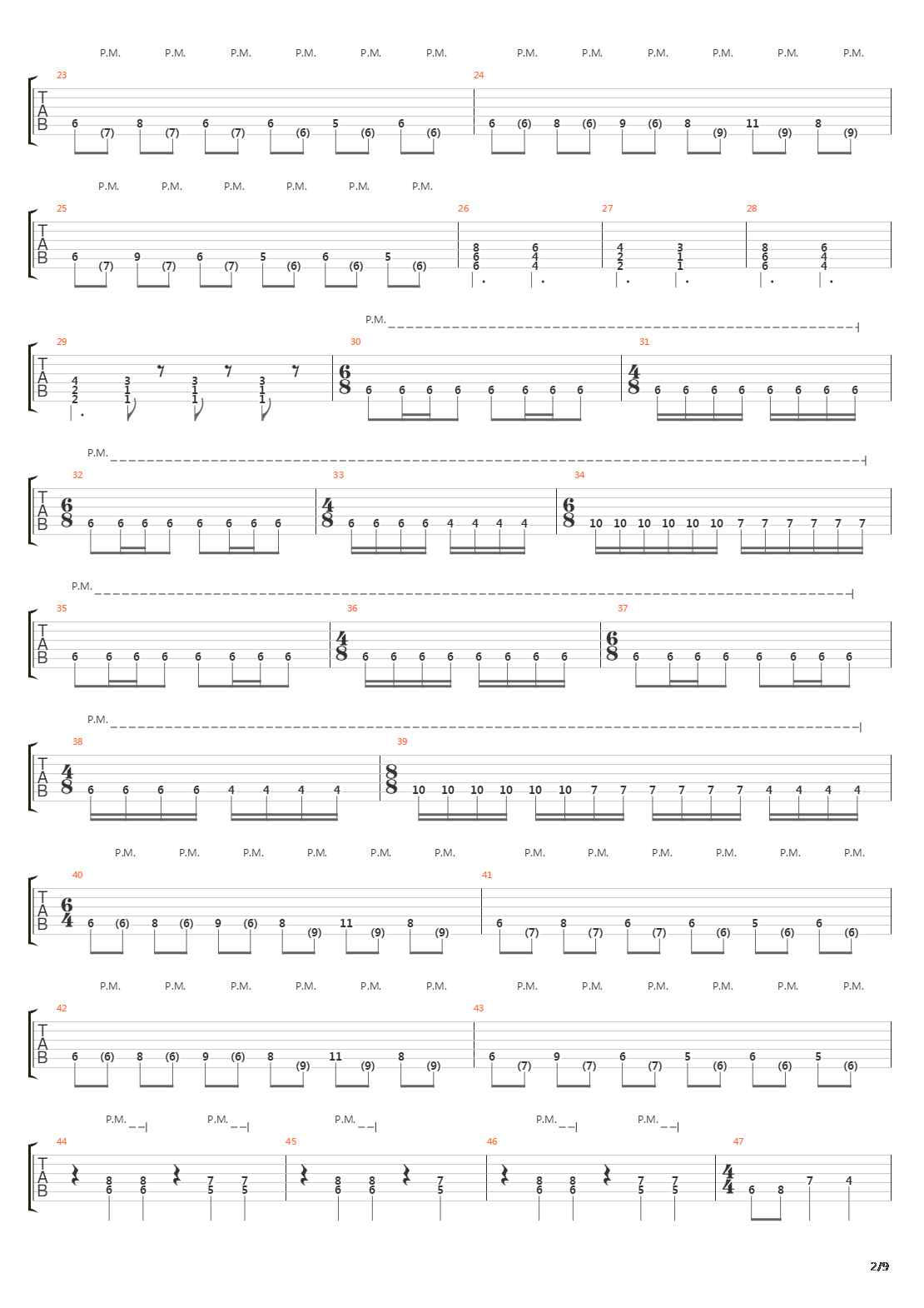 Facade Of Reality吉他谱