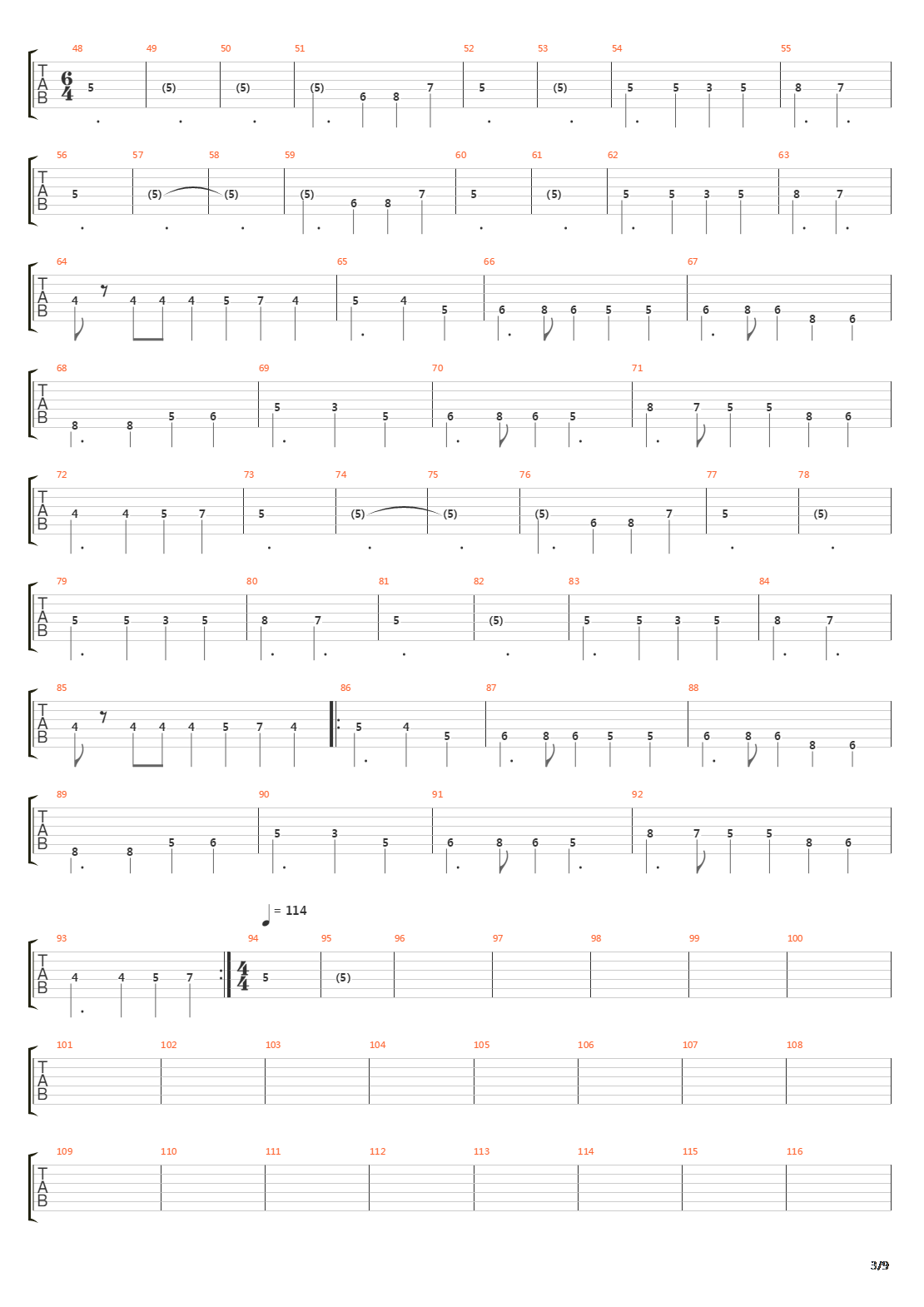 Facade Of Reality吉他谱