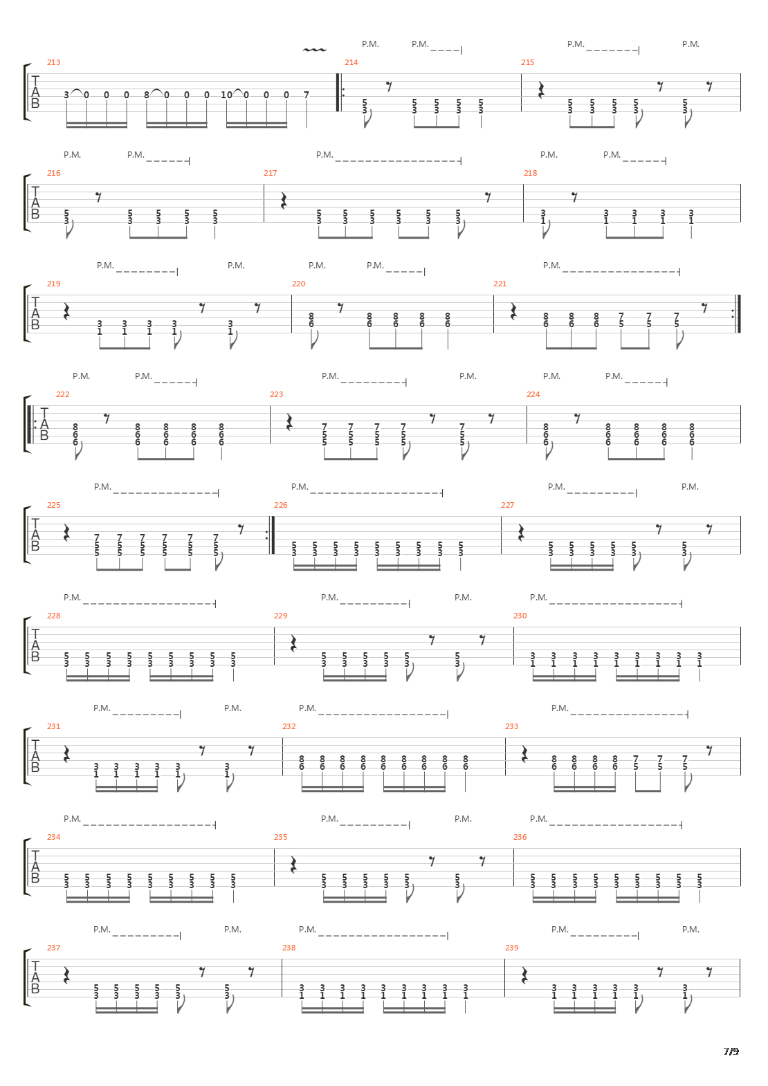 Facade Of Reality吉他谱