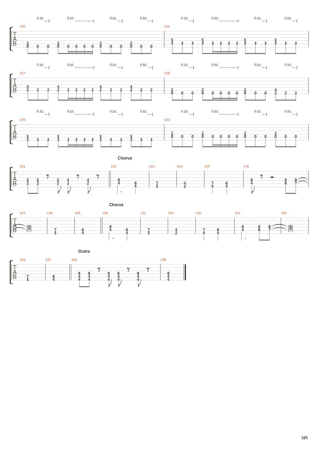 Sensorium吉他谱