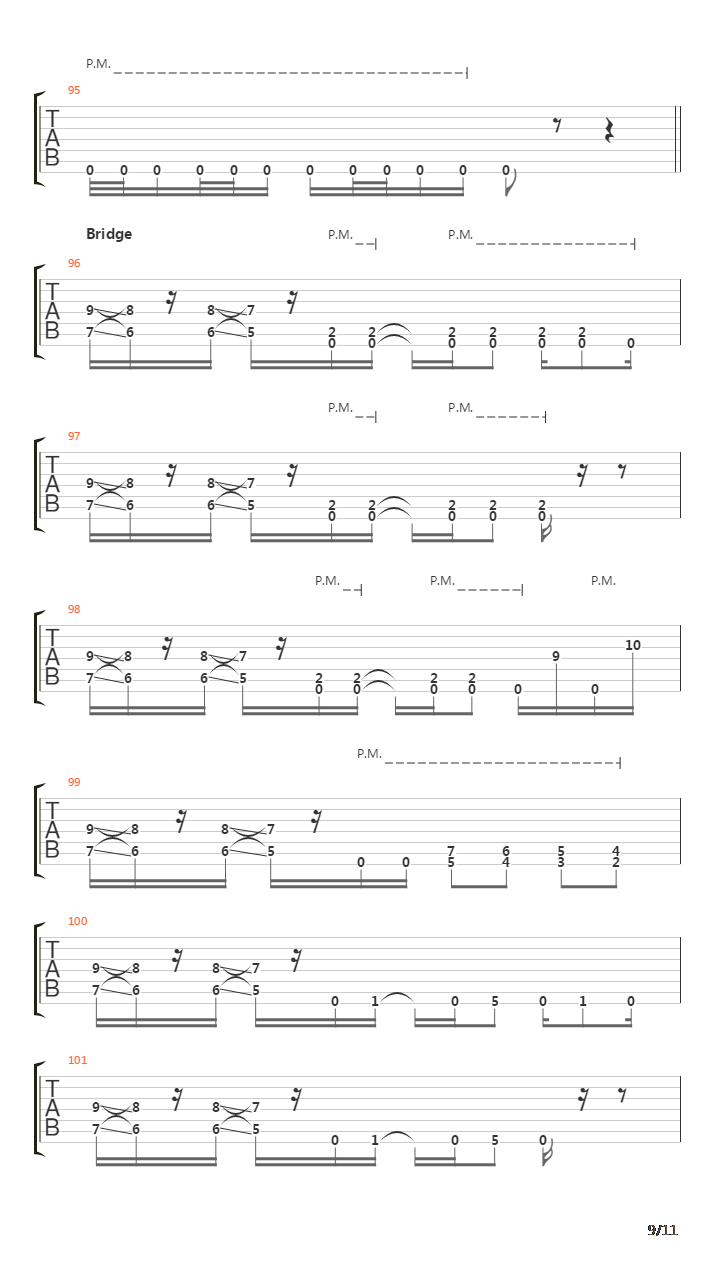 Victims Of Contingency吉他谱