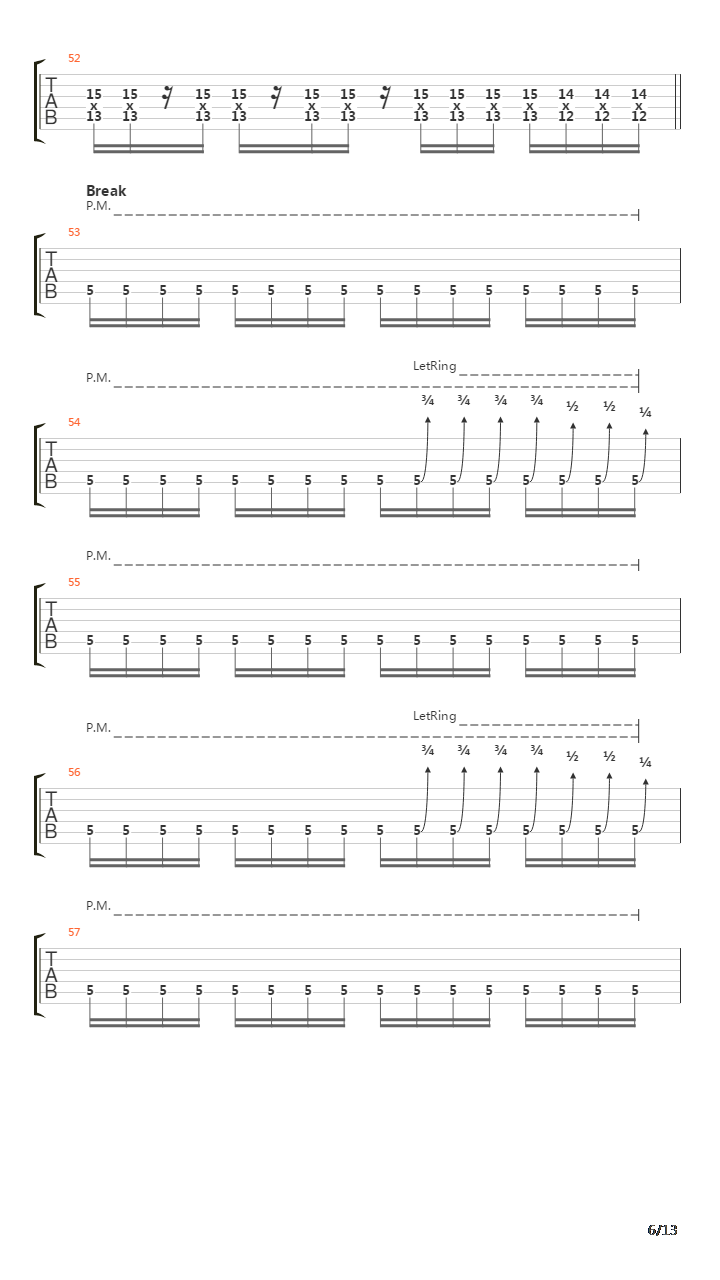 The Aftermath G3吉他谱