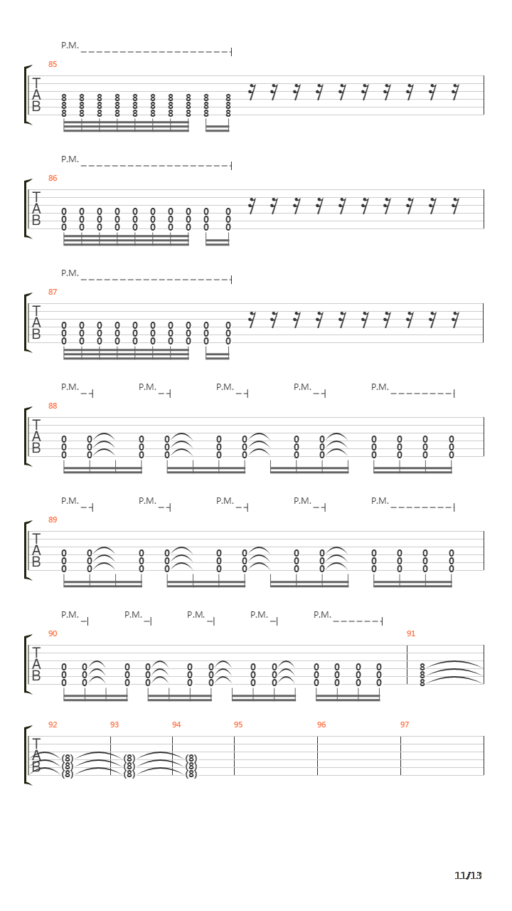 The Aftermath G3吉他谱