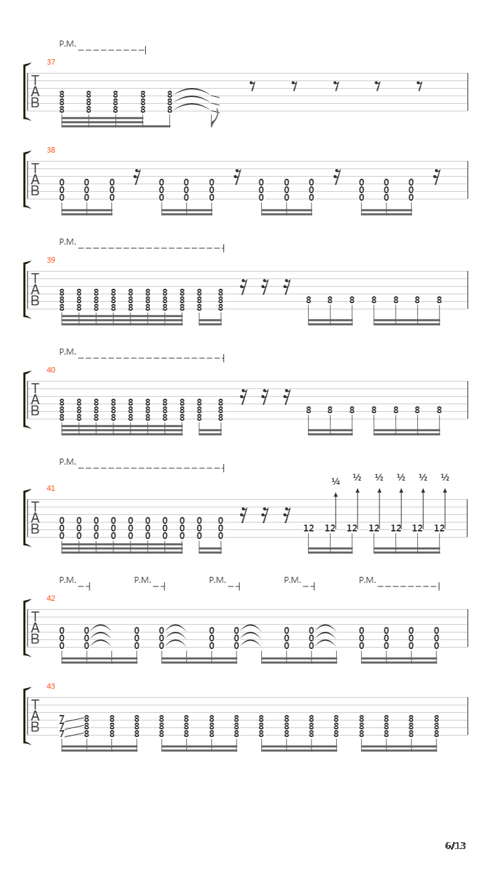 The Aftermath G3吉他谱