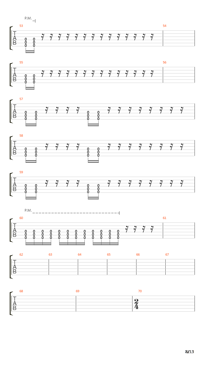 The Aftermath G3吉他谱