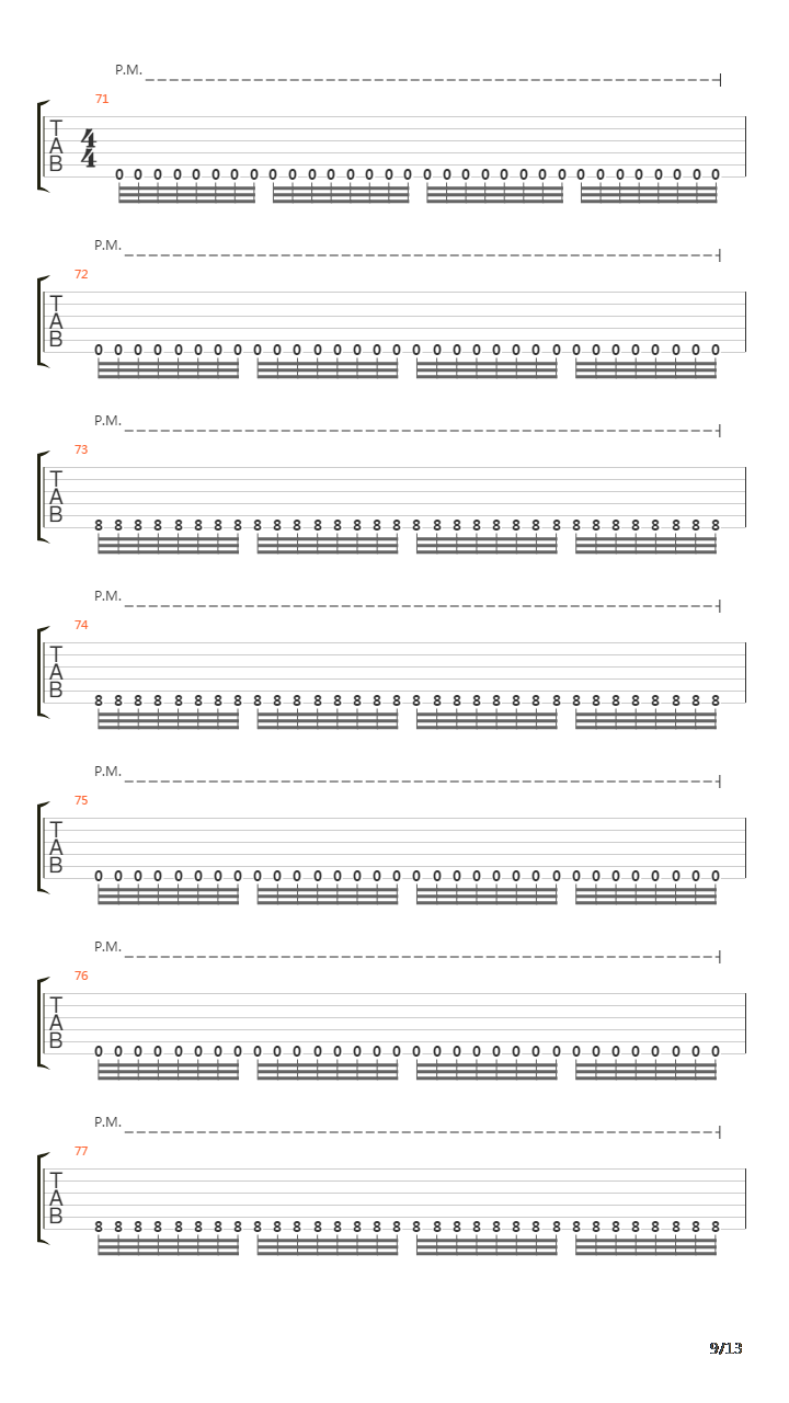 The Aftermath G3吉他谱