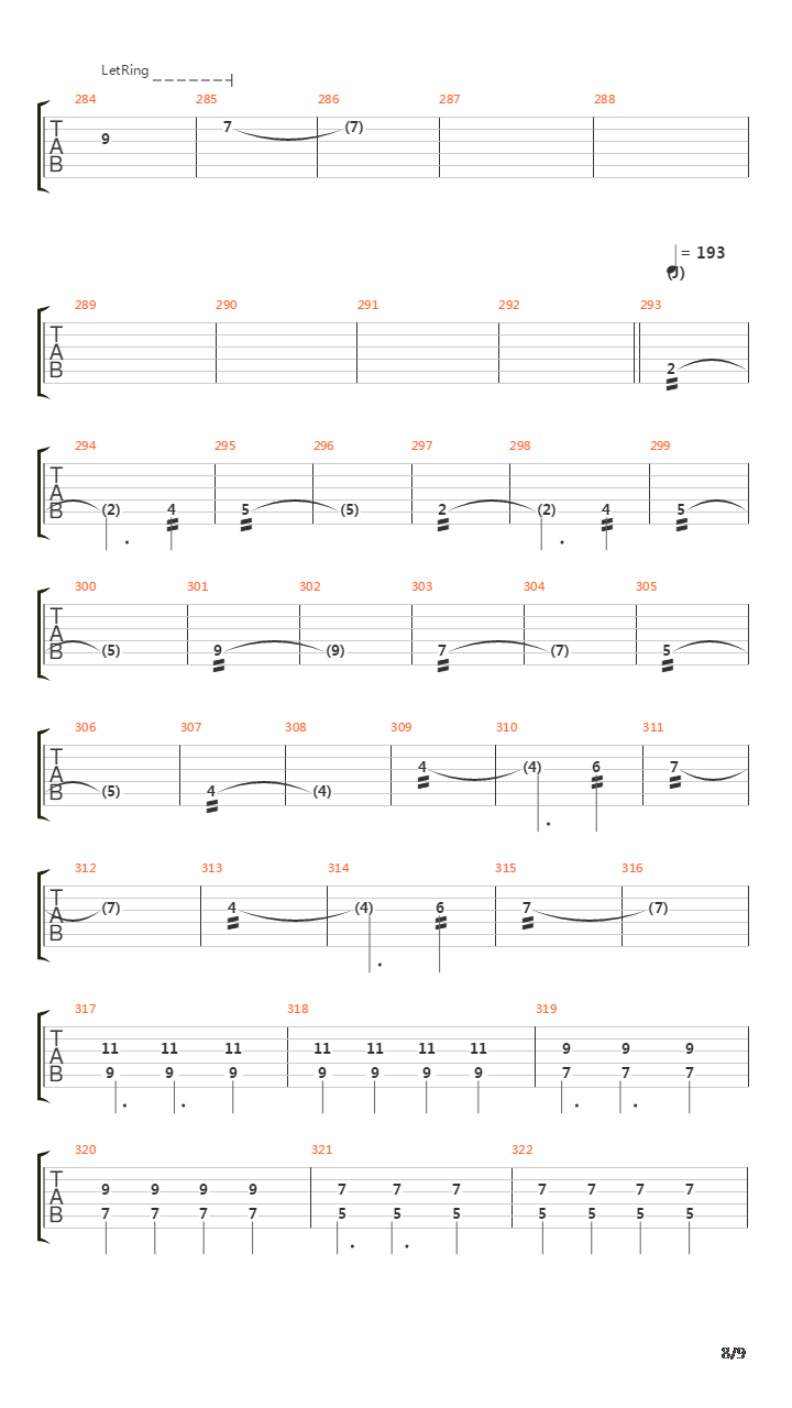 A Poor Mans Memory吉他谱